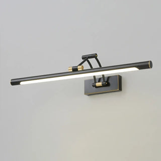 Adjustable Cylinder Black Metal Modern Vanity Light Zawala Image - 7