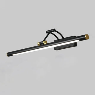 Adjustable Cylinder Black Metal Modern Vanity Light Zawala Image - 9