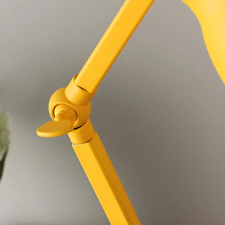 Simple Yellow Metal Adjustable Table Lamp with Pen Holder Zawala Image - 16
