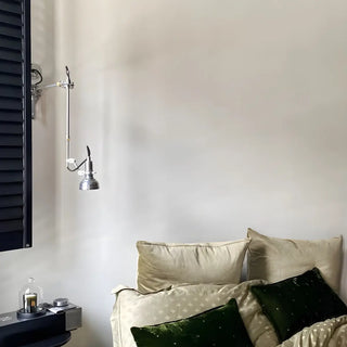 Plug In Electric Dome Aluminium Reading Swing Arm Wall Lamp Zawala Image - 7