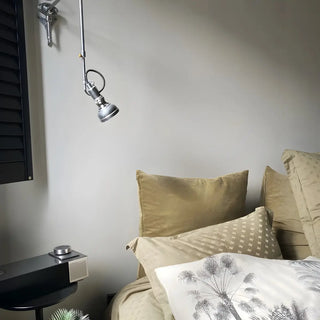 Plug In Electric Dome Aluminium Reading Swing Arm Wall Lamp Zawala Image - 8