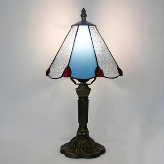 Stylish Tiffany Dome Stained Glass Decor Table Lamp Zawala Image - 19