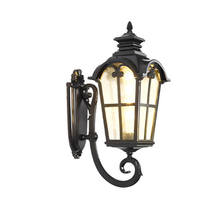 Antique Bronze Outdoor Wall Lantern Sconce Zawala Image - 7