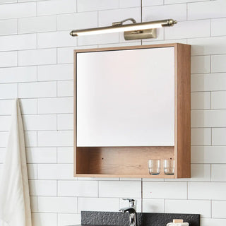 ZOWALA - Antique Rotatable Bar Brass Bathroom Vanity Light Image - 1