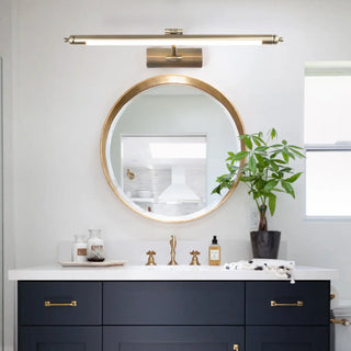 ZOWALA - Antique Rotatable Bar Brass Bathroom Vanity Light Image - 3