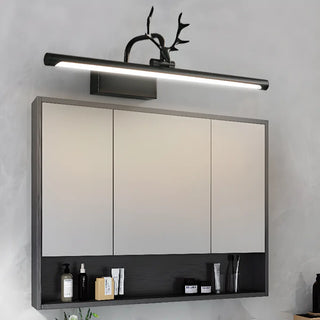 ZOWALA - Decorative Antler Design Gold LED Vanity Light Image - 2