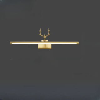 ZOWALA - Decorative Antler Design Gold LED Vanity Light Image - 7