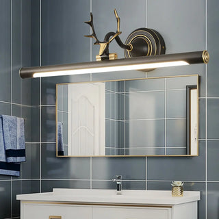 ZOWALA - Antler Design Simple Metal Tubular LED Vanity Light Image - 3