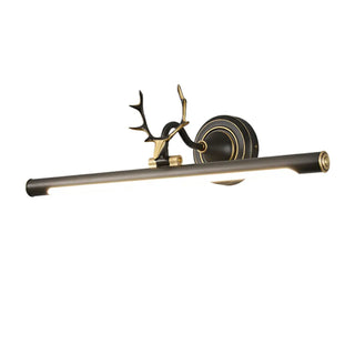 ZOWALA - Antler Design Simple Metal Tubular LED Vanity Light Image - 5