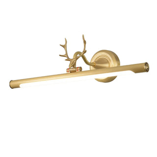 ZOWALA - Antler Design Simple Metal Tubular LED Vanity Light Image - 6