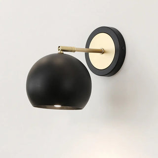 Modern Minimalist Rotatable Black Wall Sconce Set Zawala Image - 10