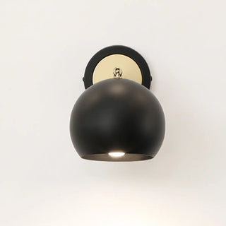 Modern Minimalist Rotatable Black Wall Sconce Set Zawala Image - 12