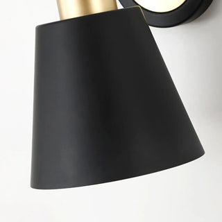 Modern Minimalist Rotatable Black Wall Sconce Set Zawala Image - 18