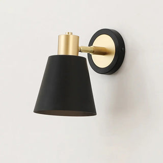Modern Minimalist Rotatable Black Wall Sconce Set Zawala Image - 7