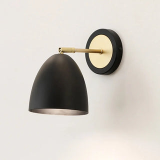 Modern Minimalist Rotatable Black Wall Sconce Set Zawala Image - 8