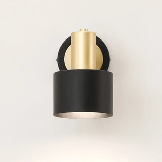 Modern Minimalist Rotatable Black Wall Sconce Set Zawala Image - 9