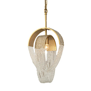 ZOWALA - Art Deco Modern Oval Clear Crystal Pendant Light Image - 7