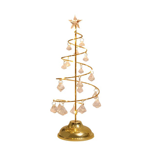 Exquisite Modern Silver Christmas Tree LED Table Lamp Zawala Image - 7