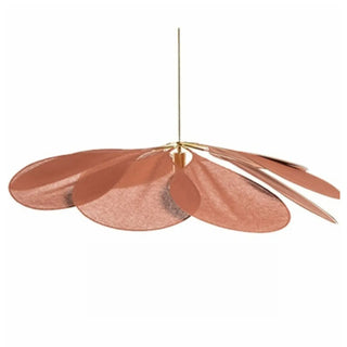 ZOWALA - Art Deco Floral Petal Coffee Living Room Pendant Light Image - 13