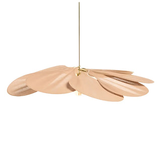 ZOWALA - Art Deco Floral Petal Coffee Living Room Pendant Light Image - 14