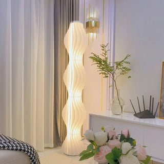 ZOWALA - Art Deco Metal LED Floor Lamp Image - 1