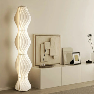 ZOWALA - Art Deco Metal LED Floor Lamp Image - 5
