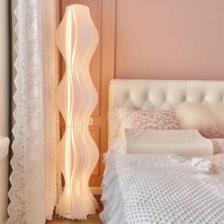 ZOWALA - Art Deco Metal LED Floor Lamp Image - 6