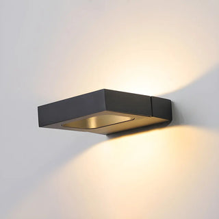 ZOWALA - Contemporary Art Wavy Metal LED Wall Light Warm Light Image - 19