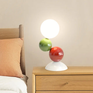 ZOWALA - Artistic Modern LED Geometric Spherical Table Lamp Image - 1