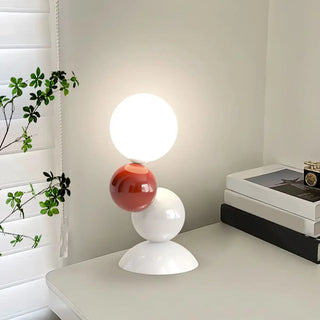 ZOWALA - Artistic Modern LED Geometric Spherical Table Lamp Image - 17