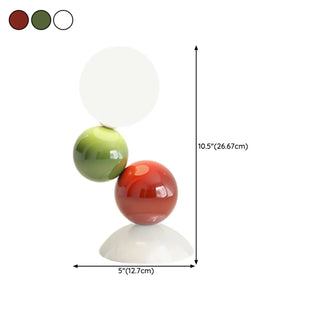 ZOWALA - Artistic Modern LED Geometric Spherical Table Lamp #size