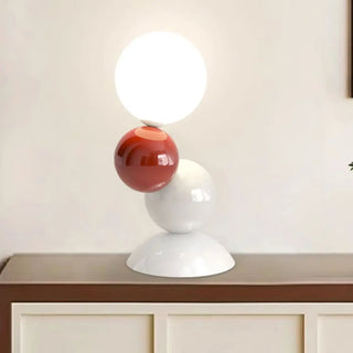 ZOWALA - Artistic Modern LED Geometric Spherical Table Lamp Image - 4