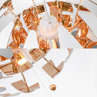 ZOWALA - Modern Artistic Dining Room Green Sphere Pendant Light Image - 8