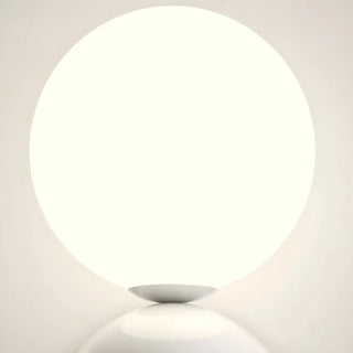 Artistic Red and White Globe Bedroom Wall Sconce Zawala Image - 10