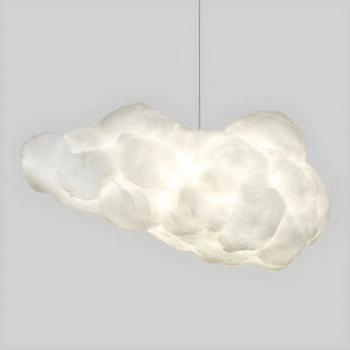 ZOWALA - Artistic Organic White Cloud Restaurant Pendant Light Image - 10