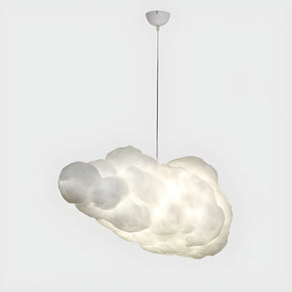 ZOWALA - Artistic Organic White Cloud Restaurant Pendant Light Image - 7