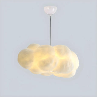 ZOWALA - Artistic Organic White Cloud Restaurant Pendant Light Image - 8
