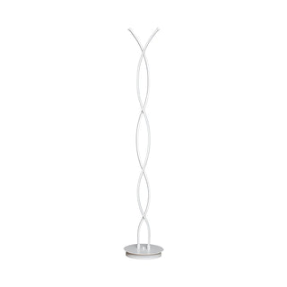 Artistic Design Modern White Spiral LED Floor Lamp Zawala Image - 11