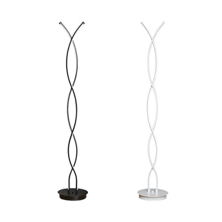 Artistic Design Modern White Spiral LED Floor Lamp Zawala Image - 12