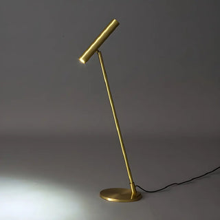 Bedroom Black Finish Modern Sleek Metal Table Lamp Zawala Image - 10