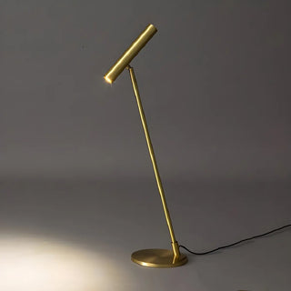 Bedroom Black Finish Modern Sleek Metal Table Lamp Zawala Image - 6