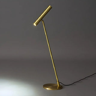 Bedroom Black Finish Modern Sleek Metal Table Lamp Zawala Image - 7