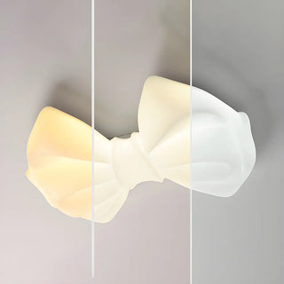 Girly Bedroom Bow-Knot LED Flush Mount Ceiling Light Zawala Image - 5