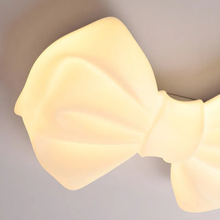 Girly Bedroom Bow-Knot LED Flush Mount Ceiling Light Zawala Image - 6