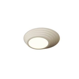 ZOWALA - Bedroom Minimalist white LED Flush Mount Ceiling Light Image - 13