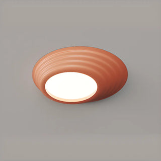 ZOWALA - Bedroom Minimalist white LED Flush Mount Ceiling Light Image - 7