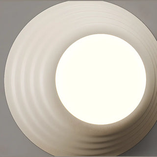 ZOWALA - Bedroom Minimalist white LED Flush Mount Ceiling Light Image - 9