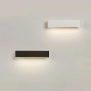 Rotatable Rectangular White Bedroom Wall Sconce Zawala Image - 10
