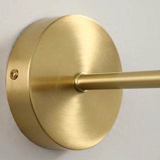 Bedside Cylinder Black and Gold Metal Wall Sconce Zawala Image - 16