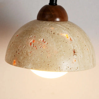 Cylinder Brown and Beige Bedside Pendant Wall Sconce Zawala Image - 12